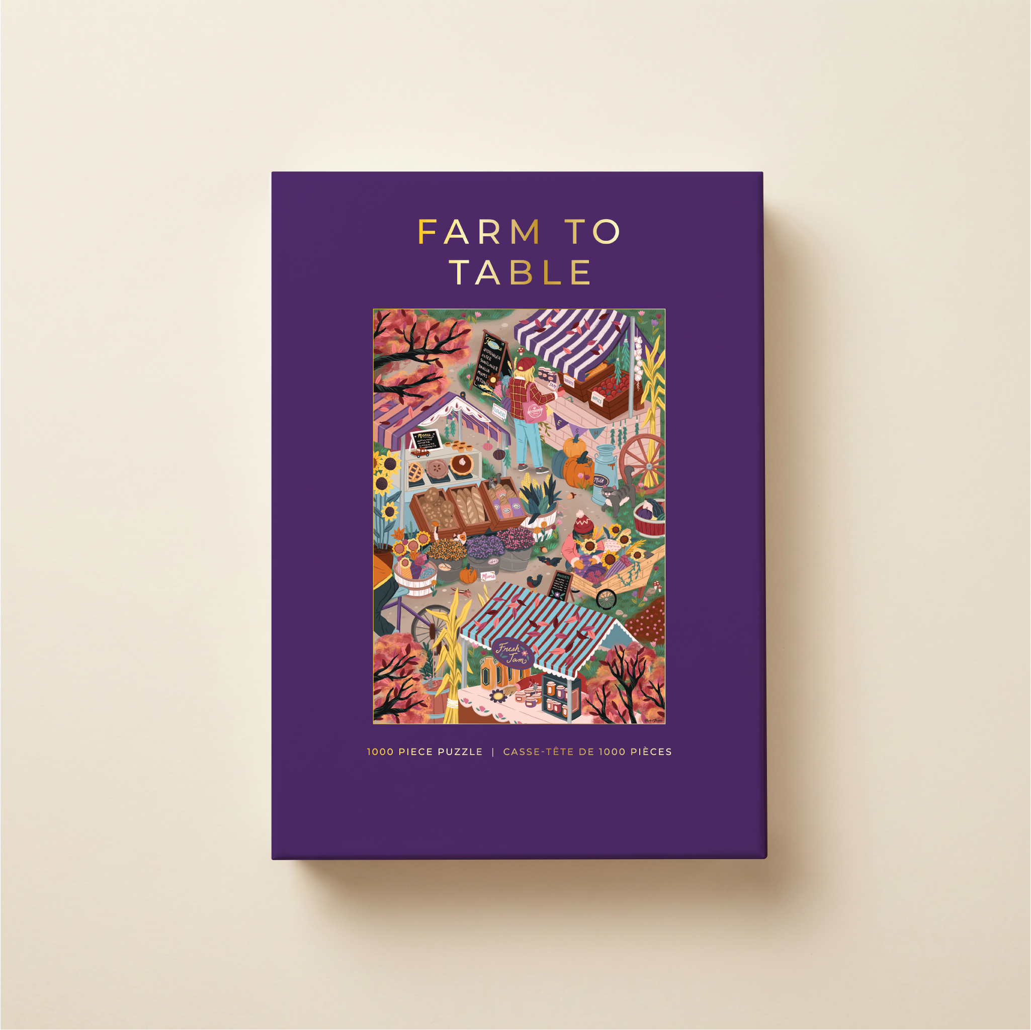 DROP 1: Harvest Hues (Set of 6 Puzzles)